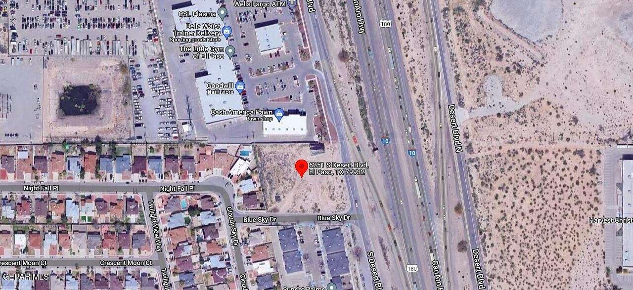 1.4 Acres of Commercial Land for Sale in El Paso, Texas