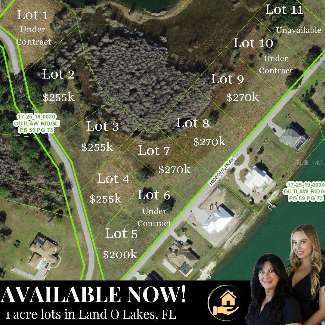 1.3 Acres of Residential Land for Sale in Land O' Lakes, Florida