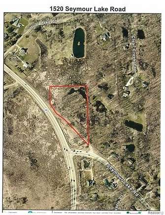 5.5 Acres of Commercial Land for Sale in Ortonville, Michigan