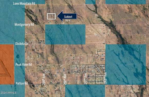 5 Acres of Land for Sale in Wittmann, Arizona