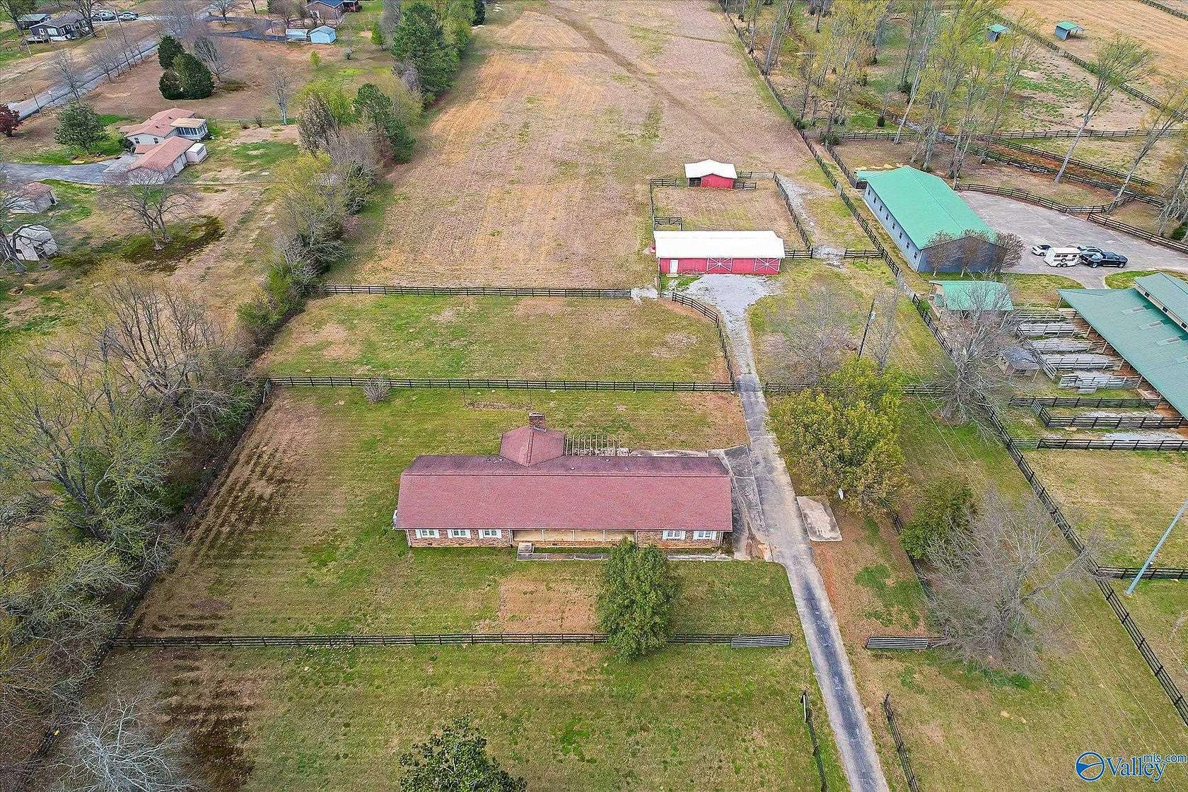 8.7 Acres of Land with Home for Sale in Harvest, Alabama
