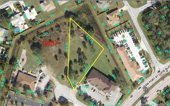 0.74 Acres of Commercial Land for Sale in Port St. Lucie, Florida