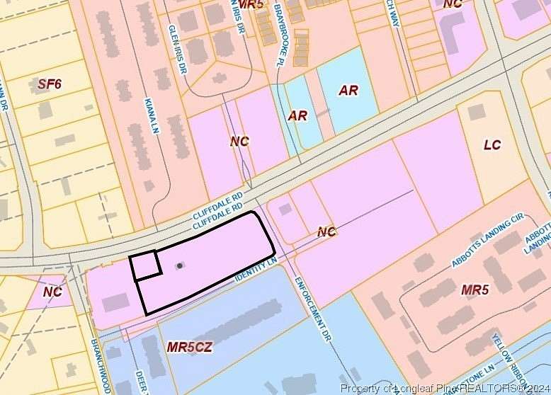 3.29 Acres of Commercial Land for Sale in Fayetteville, North Carolina