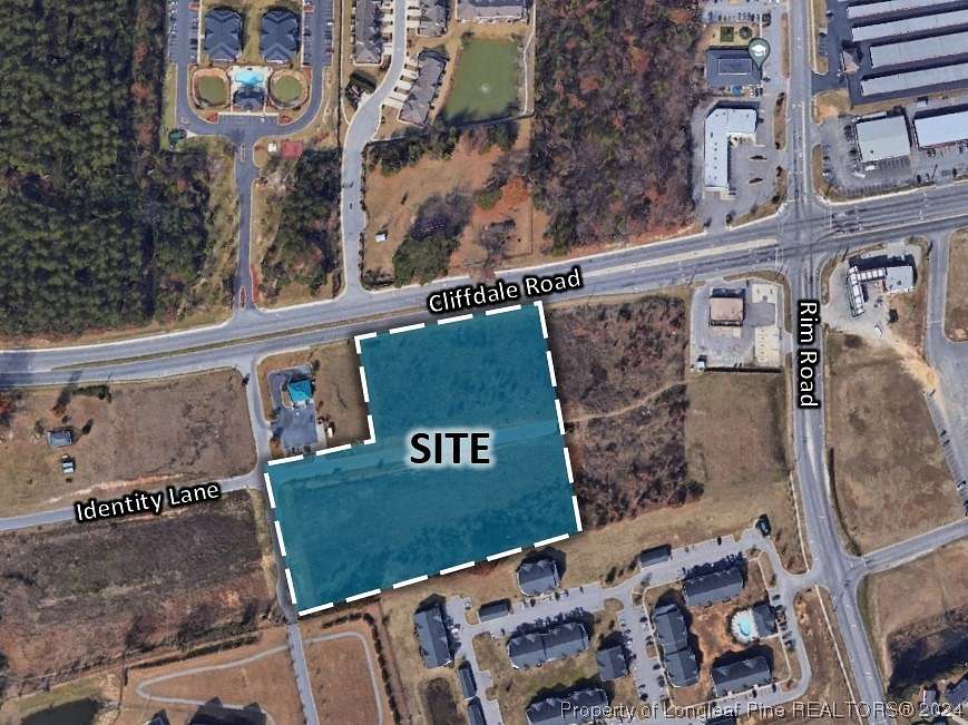 5.7 Acres of Commercial Land for Sale in Fayetteville, North Carolina