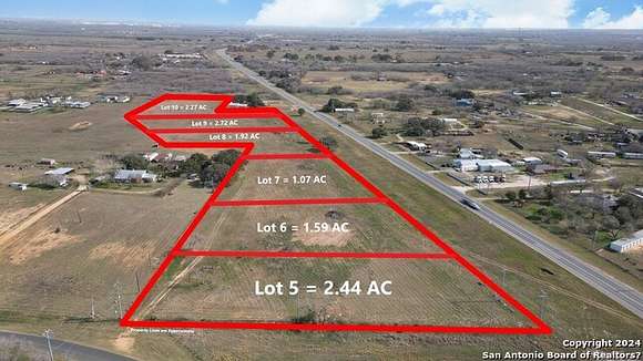 1.9 Acres of Commercial Land for Sale in Von Ormy, Texas