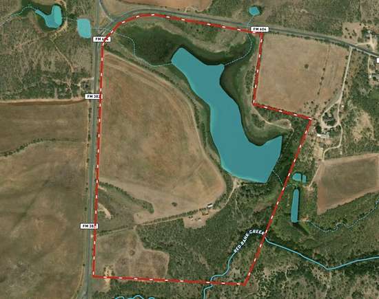 108 Acres of Recreational Land & Farm for Sale in Lawn, Texas