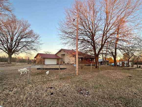 68.7 Acres of Agricultural Land with Home for Sale in Haworth, Oklahoma