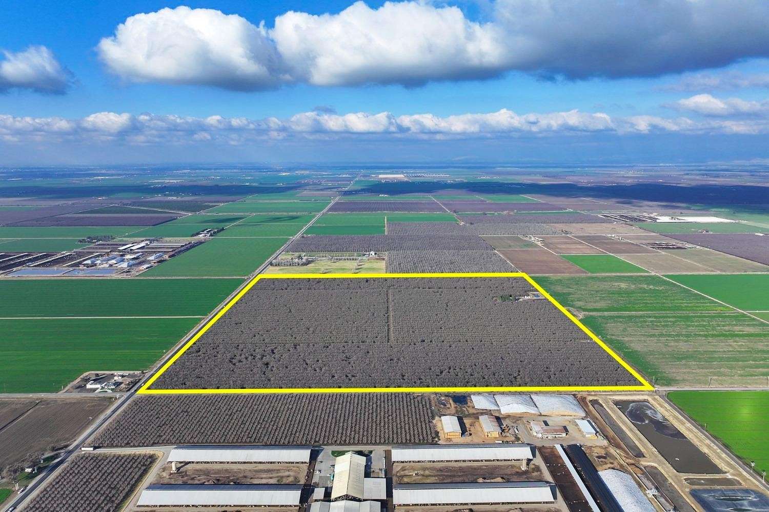 157 Acres of Agricultural Land for Sale in Tulare, California