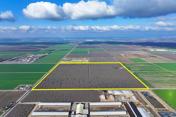 157 Acres of Agricultural Land for Sale in Tulare, California