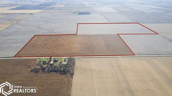 160 Acres of Agricultural Land for Sale in Boone, Iowa