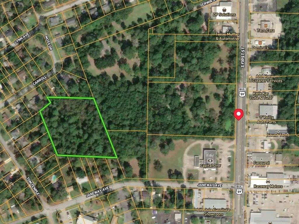 4 Acres of Residential Land for Sale in Lufkin, Texas