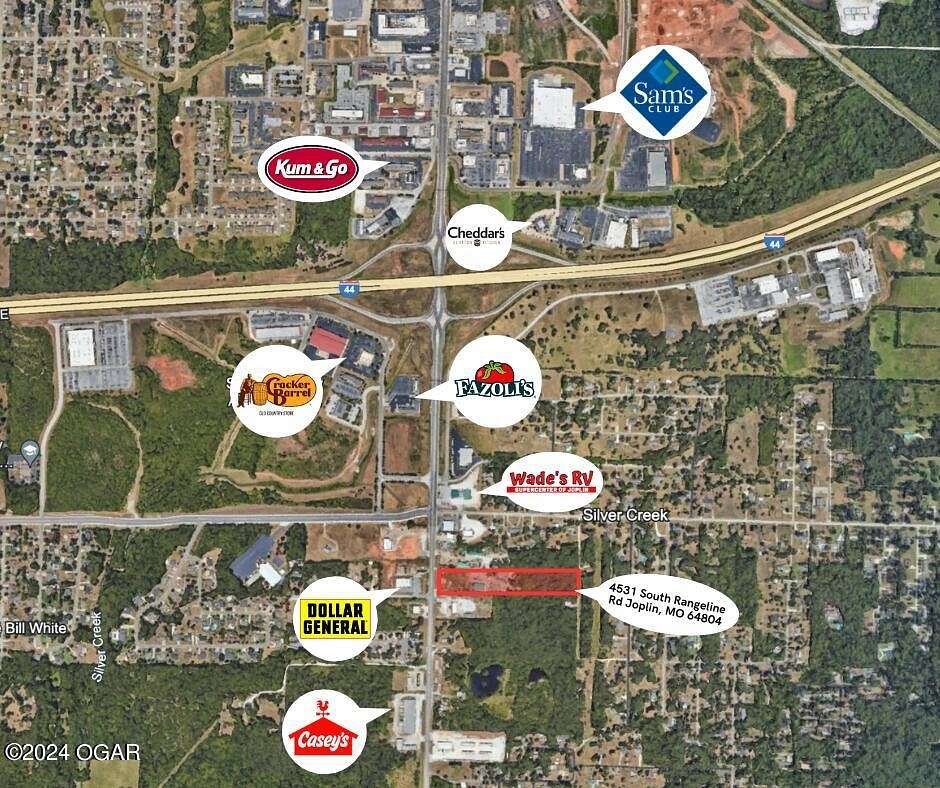 7 Acres of Improved Commercial Land for Sale in Joplin, Missouri