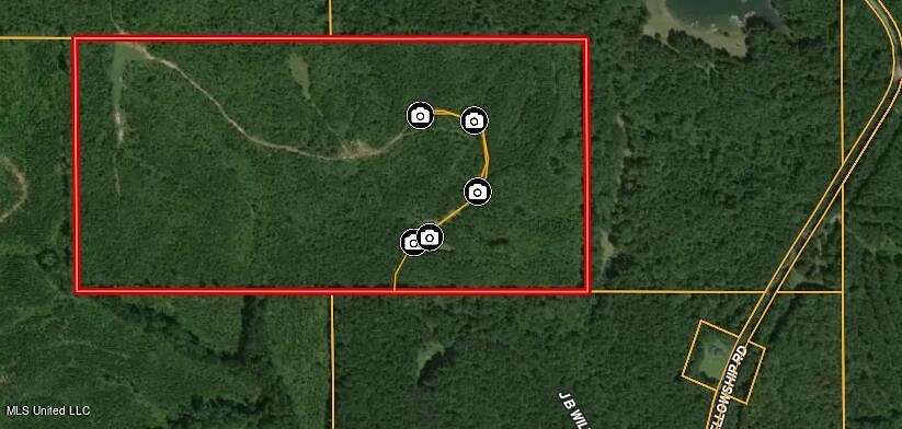 80 Acres of Recreational Land for Sale in Hickory, Mississippi