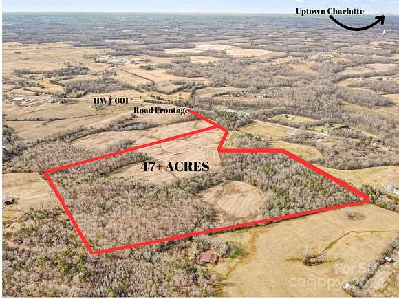 47.66 Acres of Land for Sale in Monroe, North Carolina