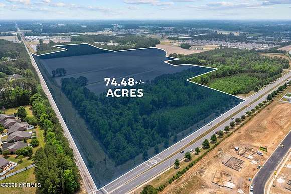 74.5 Acres of Land for Sale in Greenville, North Carolina