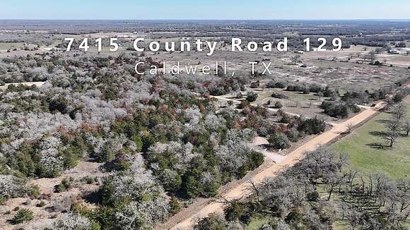 34.7 Acres of Land for Sale in Caldwell, Texas