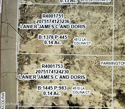 0.14 Acres of Residential Land for Sale in Farmington, New Mexico