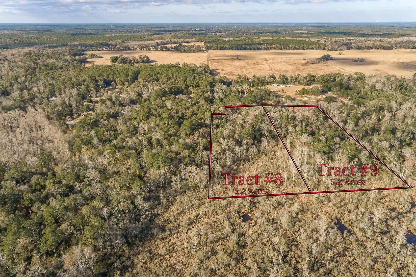 4.64 Acres of Land for Sale in Crawfordville, Florida