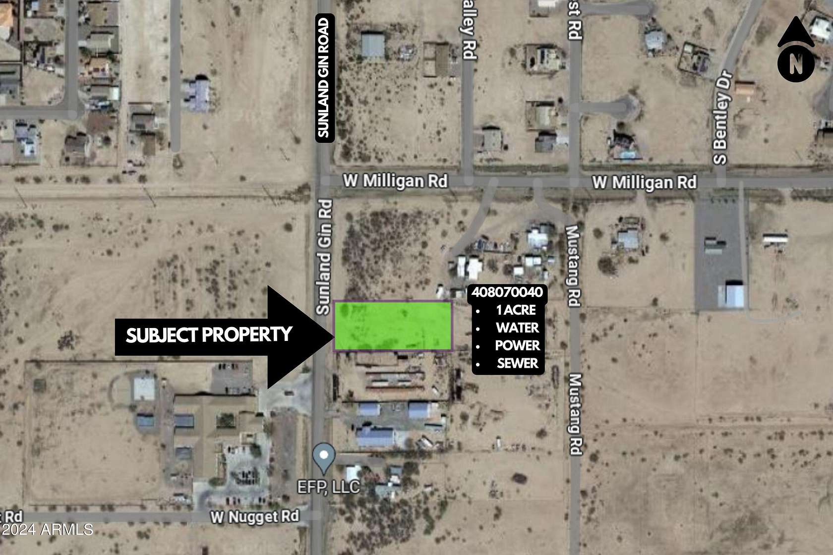 1 Acre of Residential Land for Sale in Casa Grande, Arizona