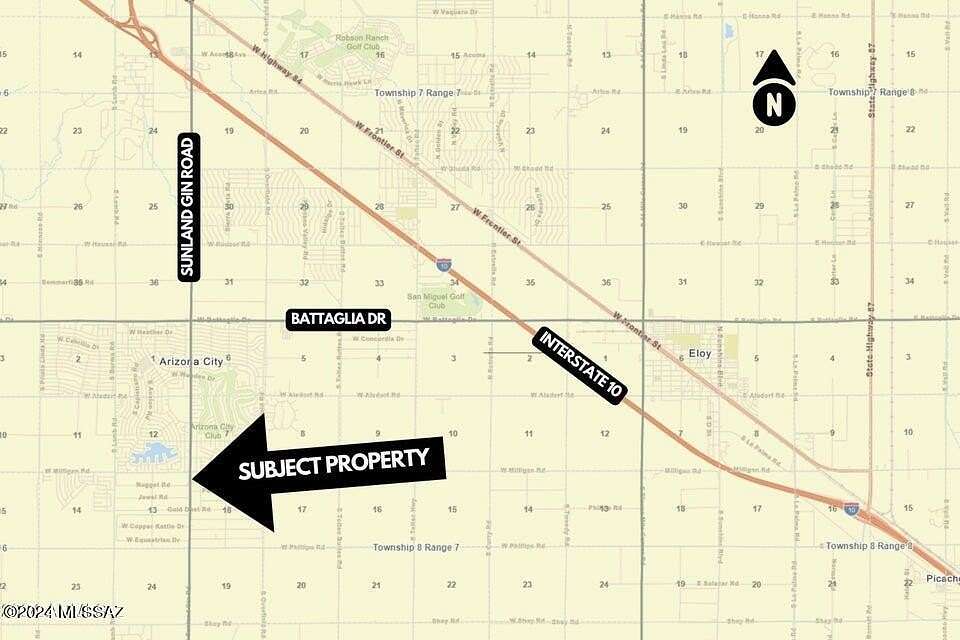 1 Acre of Residential Land for Sale in Casa Grande, Arizona