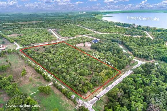 10.2 Acres of Land for Sale in Kemp, Texas