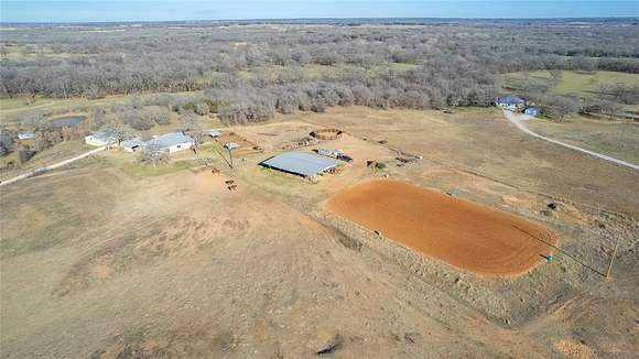 20.1 Acres of Agricultural Land with Home for Sale in De Leon, Texas
