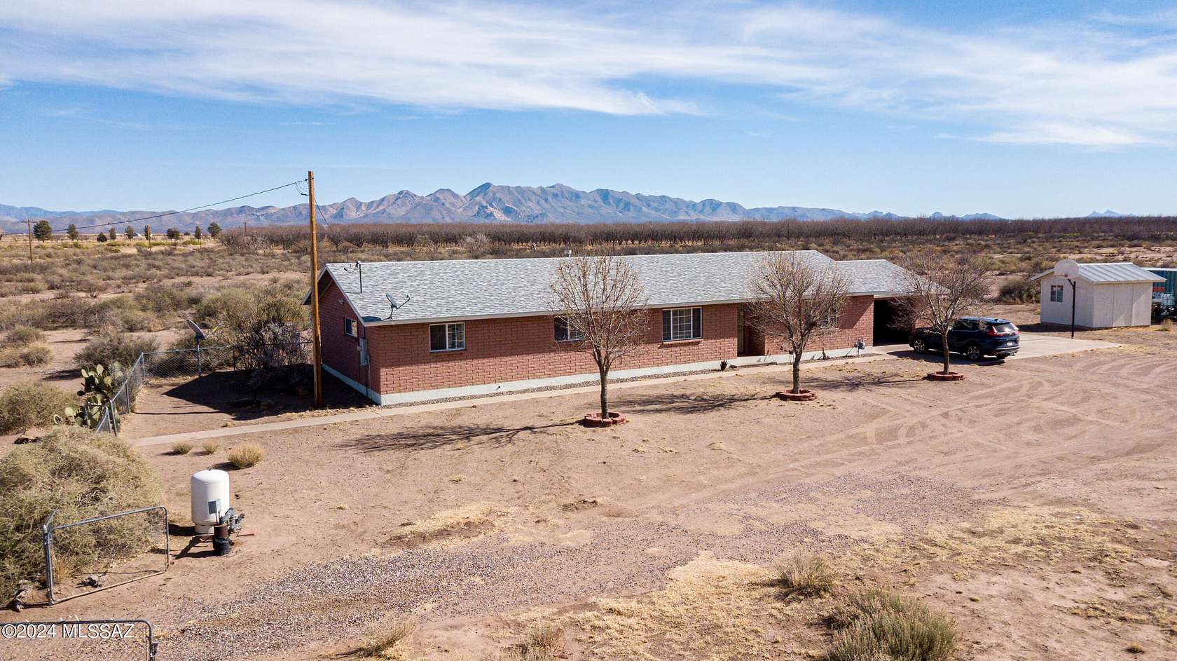 19.9 Acres of Land with Home for Sale in Elfrida, Arizona