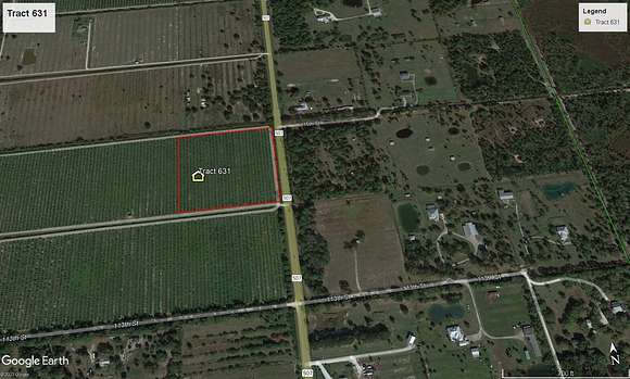 9.63 Acres of Residential Land for Sale in Fellsmere, Florida