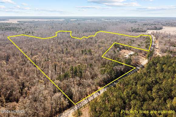 52.3 Acres of Land for Sale in Maysville, North Carolina