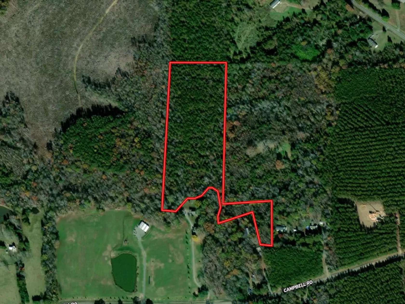 13.3 Acres of Land for Sale in Bear Creek, North Carolina