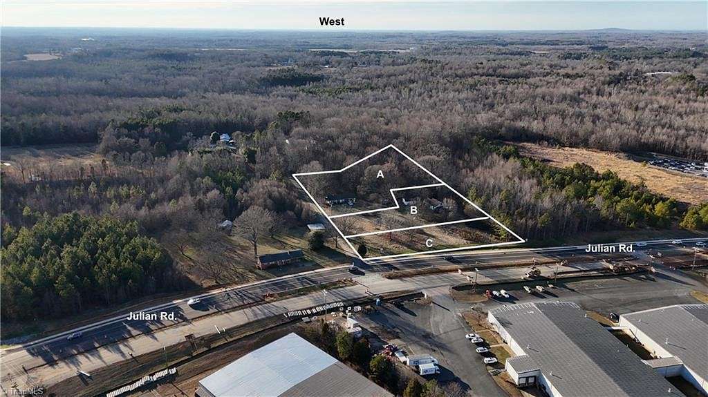 4.44 Acres of Commercial Land for Sale in Salisbury, North Carolina