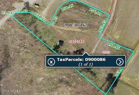 3 Acres of Residential Land for Sale in Walstonburg, North Carolina