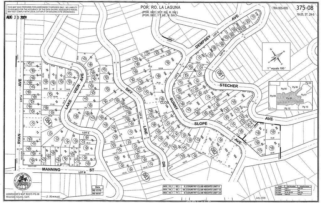 0.06 Acres of Residential Land for Sale in Lake Elsinore, California