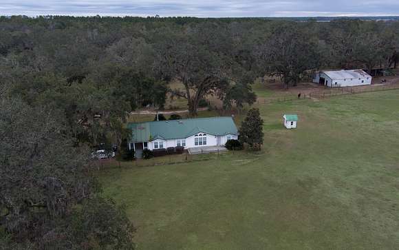 18.2 Acres of Land with Home for Sale in Live Oak, Florida