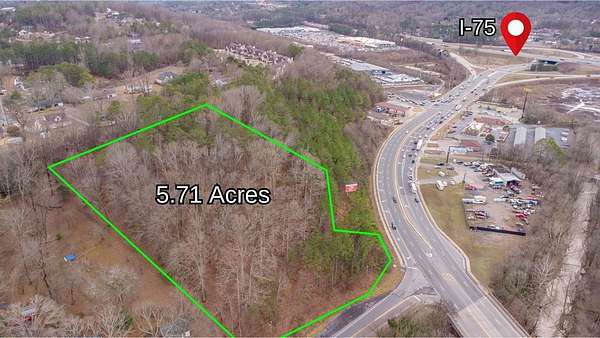 5.7 Acres of Land for Sale in Dalton, Georgia