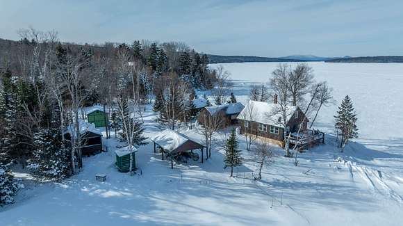 3.4 Acres of Residential Land with Home for Sale in Rangeley, Maine