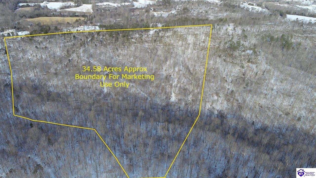 34.6 Acres of Recreational Land for Sale in Cub Run, Kentucky