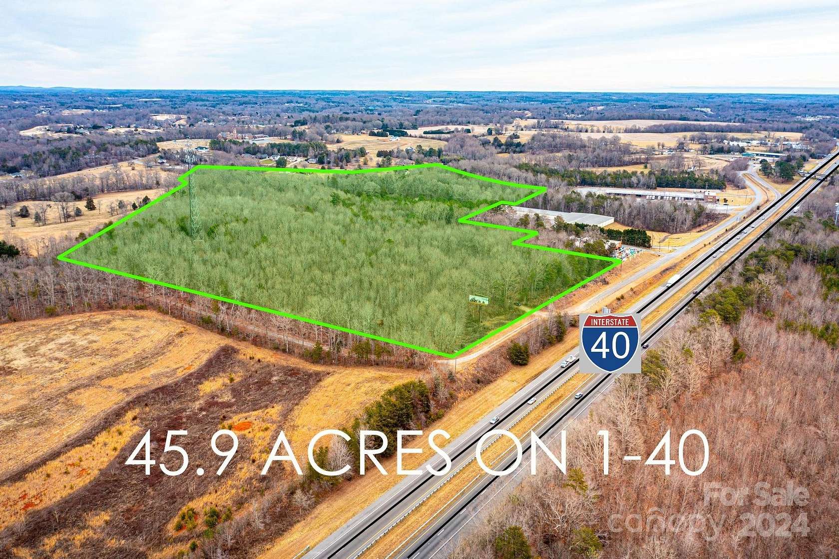 45.9 Acres of Mixed-Use Land for Sale in Conover, North Carolina