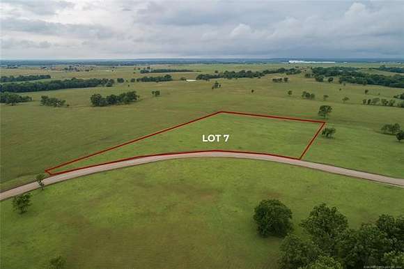 5.6 Acres of Residential Land for Sale in Ramona, Oklahoma