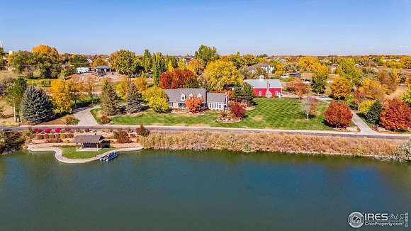 3.1 Acres of Residential Land with Home for Sale in Loveland, Colorado