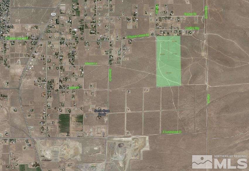 81 Acres of Agricultural Land for Sale in Winnemucca, Nevada