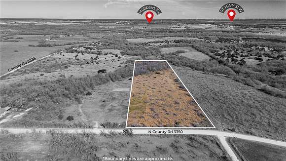 7.2 Acres of Land for Sale in Hubbard, Texas