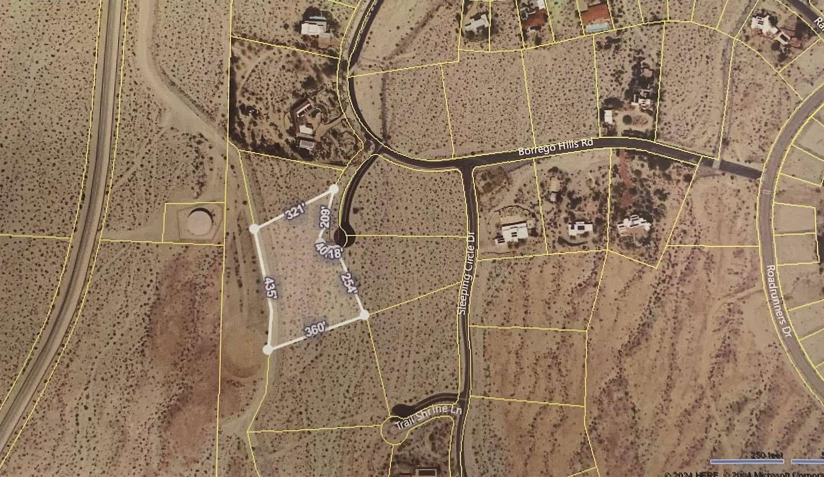 2.9 Acres of Residential Land for Sale in Borrego Springs, California