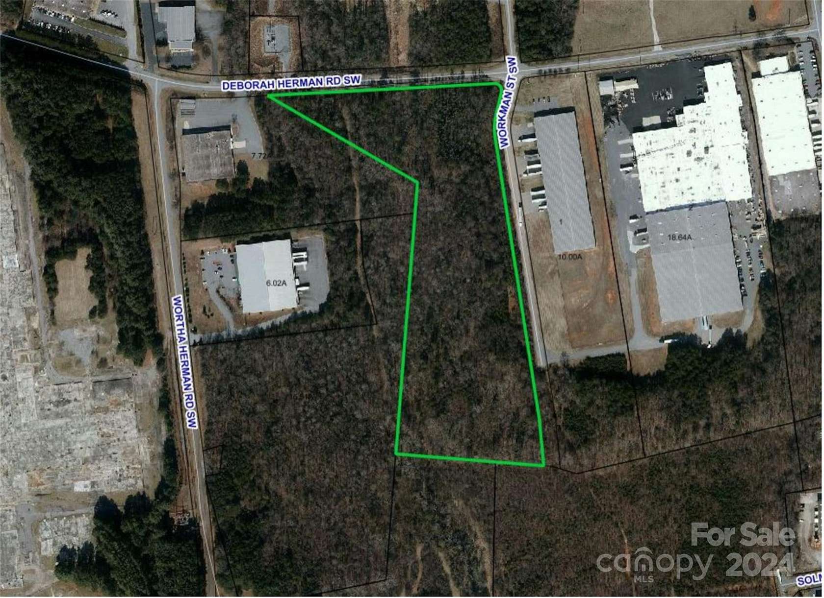14.8 Acres of Land for Sale in Conover, North Carolina