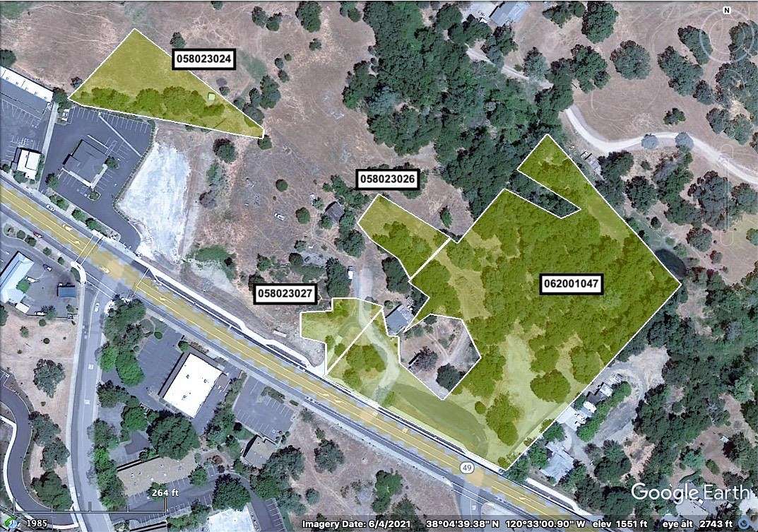 5.7 Acres of Commercial Land for Sale in Angels Camp, California