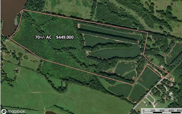 70 Acres of Recreational Land & Farm for Sale in South Hill, Virginia