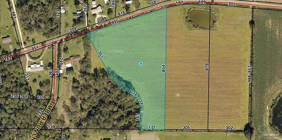 6.2 Acres of Land for Sale in Jay, Florida