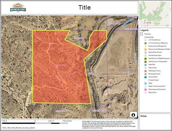 29.2 Acres of Agricultural Land for Sale in Gunlock, Utah