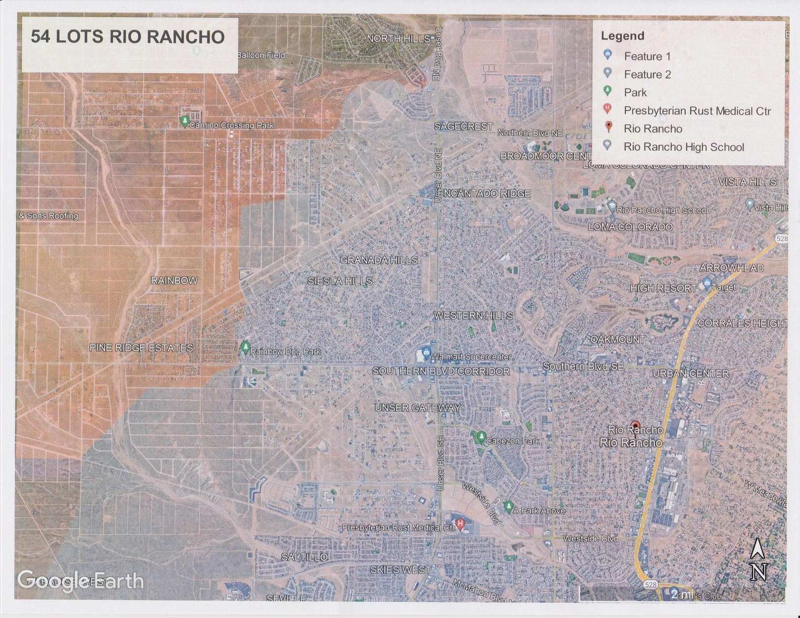 38.73 Acres of Land for Sale in Rio Rancho, New Mexico