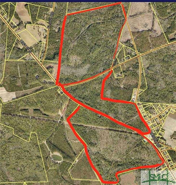 541 Acres of Agricultural Land for Sale in Pembroke, Georgia